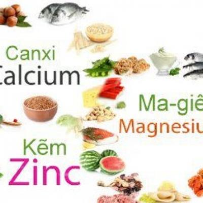 Lợi ích sức khỏe từ việc bổ sung Canxi – Magie – Kẽm